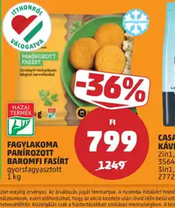 PENNY Fagylakoma Panírozott Baromfi Fasírt ajánlat