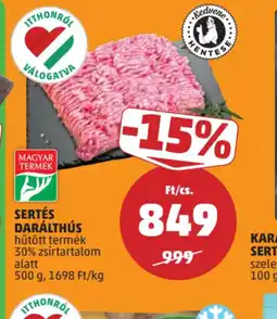 PENNY Sertés darálthús ajánlat