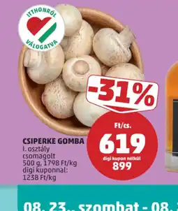 PENNY Csiperke Gomba ajánlat