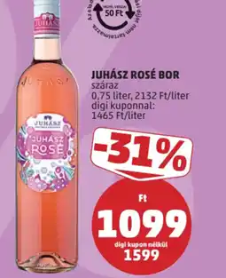 PENNY Juhász Rosé Bor ajánlat