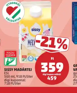 PENNY Sissy Madártej ESL ajánlat