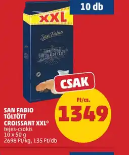 PENNY San Fabio Töltött Croissant XXL ajánlat