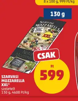 PENNY Szarvasi Mozzarella XXL ajánlat
