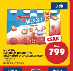 PENNY Milkeria Élőflrás Joghurtital ajánlat