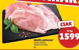 PENNY Sertés lapocka ajánlat