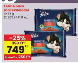 Spar Felix 4 pack macskaeledel ajánlat
