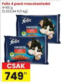 Spar Felix 4 pack macskaeledel ajánlat
