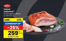 Spar Csécsi szalonna ajánlat