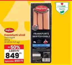 Spar Regnum Frankfurti virsli ajánlat
