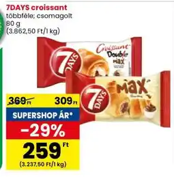 Spar 7days croissant ajánlat