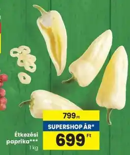 Spar Étkézési paprika ajánlat