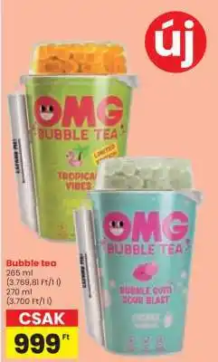 Spar Bubble tea ajánlat