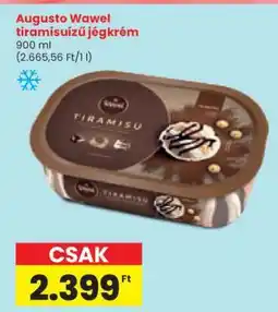 Spar Augusto Wawel tiramisuízű jégkrém ajánlat