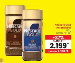 Spar Nescafé Gold instant kávé ajánlat