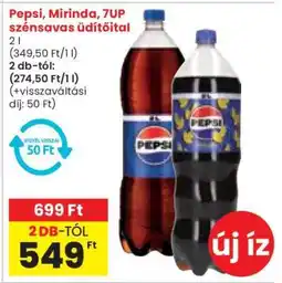 Spar Pepsi, Mirinda, 7UP szénsavas üdítőital ajánlat