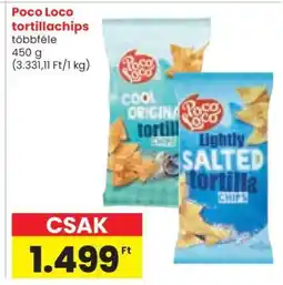 Spar Poco Loco tortillachips ajánlat