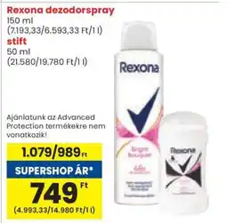 Spar Rexona dezodorspray ajánlat
