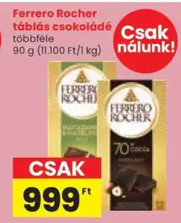 Spar Ferrero Rocher táblás csokoládé ajánlat