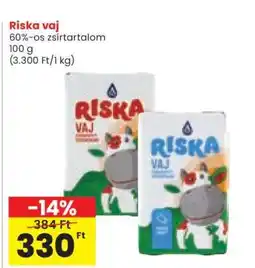 Spar RISKA VAJ ajánlat