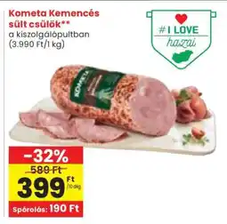 Spar Kometa Kemencés sült csülök ajánlat