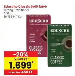 Spar Eduscho Classic őrölt kávé ajánlat