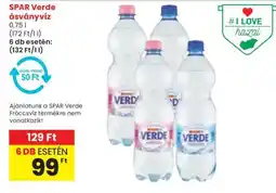 Spar SPAR Verde ásványvíz ajánlat