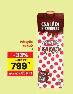 Spar PÖTTYÖS Kakaó ajánlat