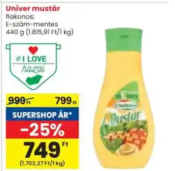 Spar UNIVER﻿﻿ Mustár ajánlat