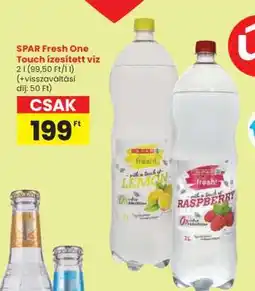Spar SPAR Fresh One Touch ízesített víz ajánlat