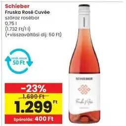 Spar Schieber Fruska Rosé Cuvée ajánlat