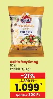 Spar Kalifa fenyőmag ajánlat