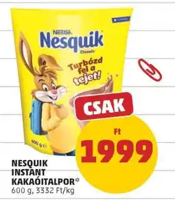 PENNY Nesquik Instant Kakaóitalpor ajánlat