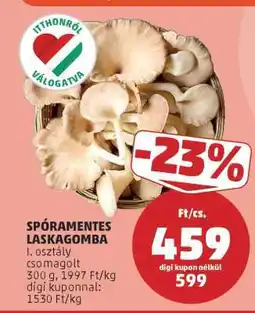 PENNY Spóramenes Laskagomba ajánlat