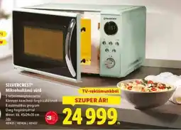 Lidl SILVERCREST Mikrohullámú sütő ajánlat