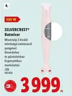 Lidl SILVERCREST Botmixer ajánlat