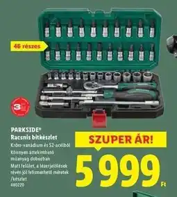 Lidl PARKSIDE Racsniskészlet ajánlat