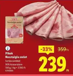 Lidl PIKOK Nosztalgia szelet ajánlat