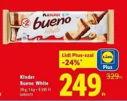 Lidl Kinder Bueno White ajánlat