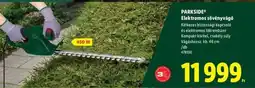Lidl PARKSIDE Elektromos sövényvágó ajánlat