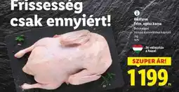 Lidl Friss, egész kacsa ajánlat