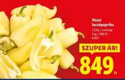 Lidl Hazai lecsópaprika ajánlat