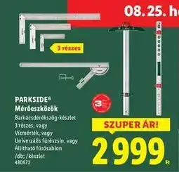 Lidl PARKSIDE Mérőeszközök ajánlat