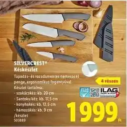 Lidl SILVERCREST Késkészlet ajánlat