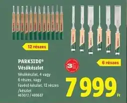 Lidl PARKSIDE Vésőkészlet ajánlat