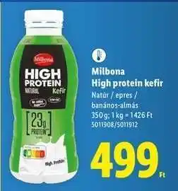 Lidl Milbona High Protein Kefir ajánlat