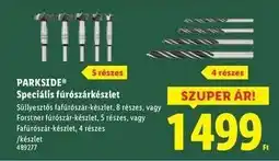 Lidl PARKSIDE Speciális fúrószárkészlet ajánlat