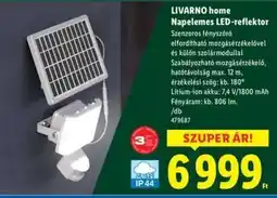 Lidl LIVARNO HOME Napelemes LED-reflektor ajánlat