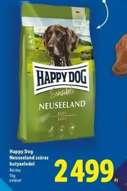 Lidl Happy Dog Neuseeland száraz kutyaeledel ajánlat