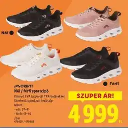 Lidl Női / férfi sportcipő ajánlat