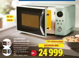 Lidl SILVERCREST Mikrohullámú sütő ajánlat